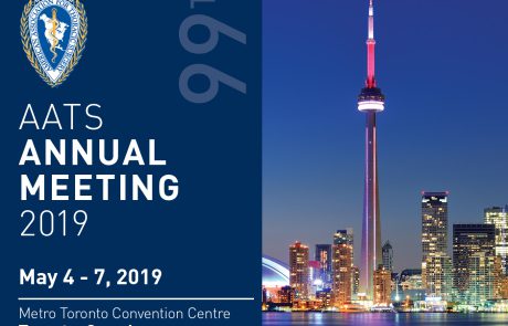 AATS 99th Annual Meeting , May 4-7, 2019 , טורונטו קנדה